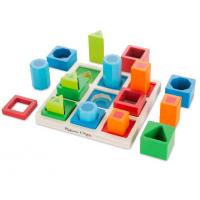 Melissa and Doug ش¹ٻҧ 㨷ҧҹ͹ء èṡ¡ Shape Sequence Sorting Set
