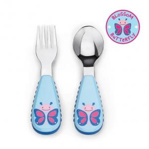  Skip Hop ͹  ZOOTENSILS Fork & Spoon Ѻ ¼ Butterfly