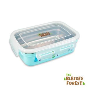 Blessed Forest ͧ  Square Stainless Bento Container ( 3 )  ͺҫ⤹ O-ring 1 
