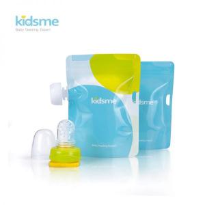 Kidsme اþ͹Ẻ⤹ Reusable Food Pouch with Adaptor set ( 3 )