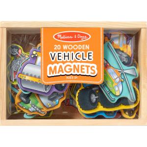 Melissa and Doug ٻѵ Wooden Vehicle Magnets Set