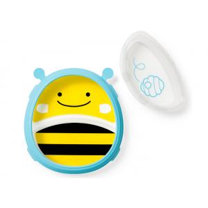 Skip Hop ҹ 2 ͧ Zoo Smart Serve Plate & Bowl-Bee ¼ Bee
