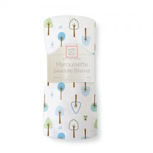 Swaddle Designs  ͵ Marquisette Swaddle  Cute and Calm True Blue