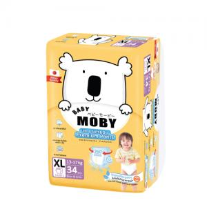 Baby Moby ٻ Դҧࡧ Diaper Pant Size XL 13-17 Kg. (34 )