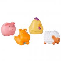 Kidsme ของเล่นอาบน้ำ ตุ๊กตาสัตว์ฟาร์ม Bath Farm Toy (4 ชิ้น)