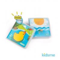 Kidsme ของเล่นอาบน้ำ สมุดลอยน้ำ บีบมีเสียง Squeak Bath Book (1 เล่ม)