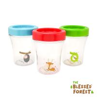Blessed Forest ถ้วยเก็บอาหาร Stackable Cups (3 ชิ้น)