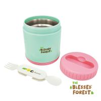  Blessed Forest ถ้วยเก็บอุณหภูมิ พร้อมช้อนส้อม Thermal Container with Utensils 320ml.