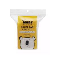 Baby Moby ผ้าก๊อซเช็ดเหงือก ฟันและลิ้น ขนาด 2"x2" Gauze Pads