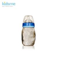 Kidsme ขวดนมสีชา รุ่นไดมอนด์ 240 ml./8 Oz Diamond Bottle 6m+ BPA free