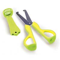 Kidsme กรรไกรตัดอาหารเอนกประสงค์ 3-in-1 Food Scissors มี 2 สี
