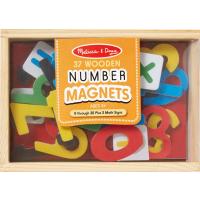 Melissa and Doug แม่เหล็กตัวเลข ส่งเสริมให้เด็กๆ คิดและคุ้นเลยกับตัวเลข Wooden Numbers Magnets Set