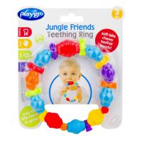 Playgro ยางกัดรูปวงแหวน Jungle Friends Teething Ring