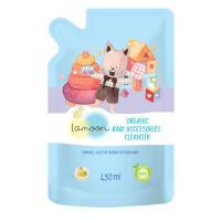 Lamoon ละมุน น้ำยาเช็ดของใช้เด็ก ของเล่นเด็ก ออร์แกนิค Organic Toy Cleanser 450ml. Refill