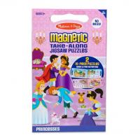 Melissa and Doug ของเล่นเด็ก จิ๊กซอ แม่เหล็ก ตัวต่อแม่เหล็ก ของเล่นตัวต่อ ของเล่นแม่เหล็ก Magnetic Jigsaw Puzzles - Princesses