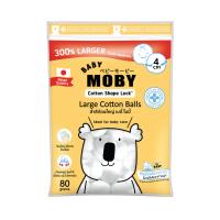Baby Moby สำลีก้อนใหญ่ Large Cotton Balls (80 g.)